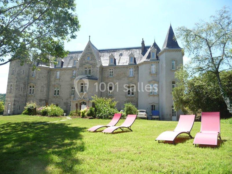 Location salle Saint-Goazec (Finistère) - Château De Kervoazec #1