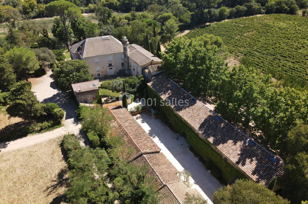 Location salle Saint-André-de-Sangonis (Hérault) - Château de Granoupiac #1