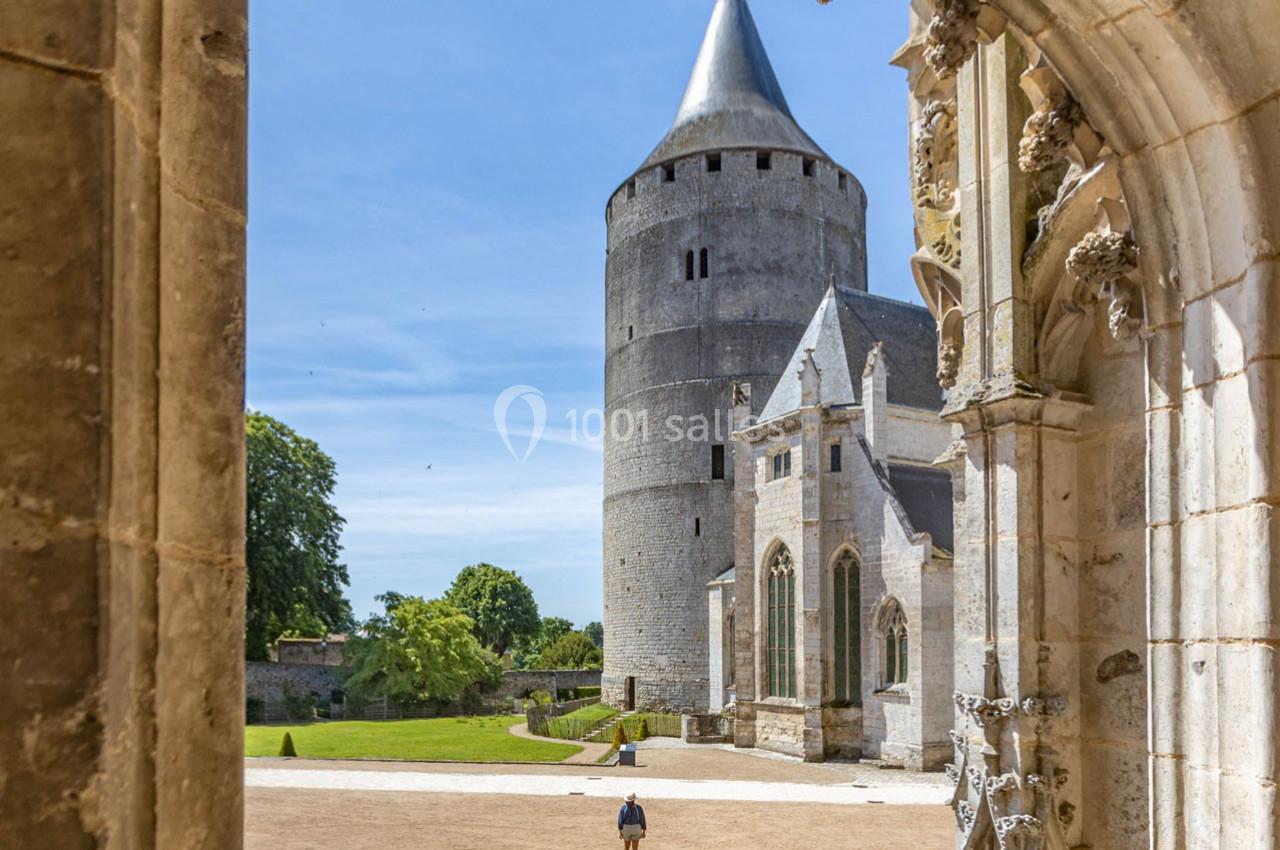 Location salle Châteaudun (Eure-et-Loir) - Château de Chateaudun & Jardinet Dodun #1