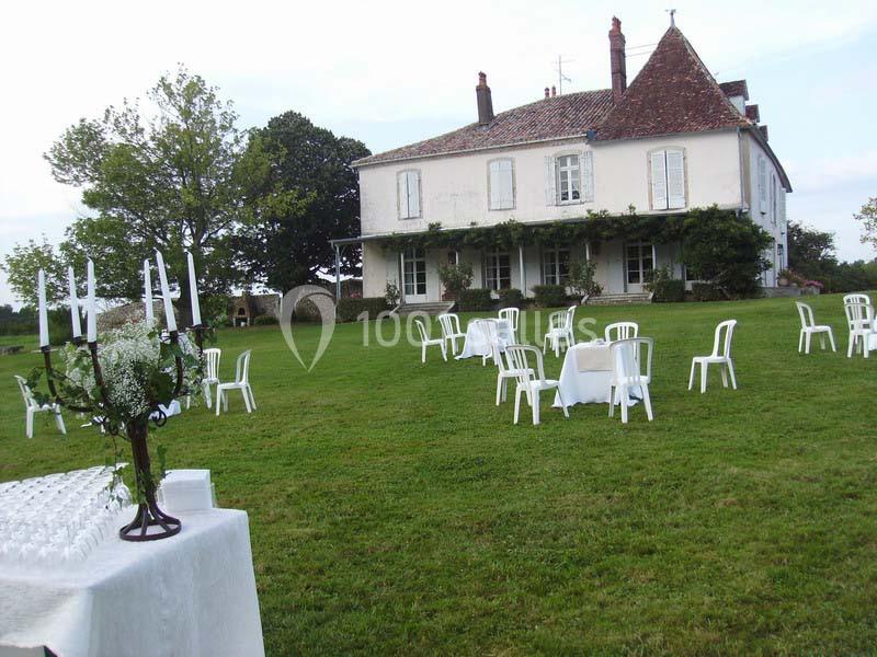 Location salle Saint-Lon-les-Mines (Landes) - Château De Monbet #1