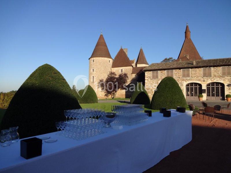 Location salle Corcelles-en-Beaujolais (Rhône) - Château de Corcelles #1